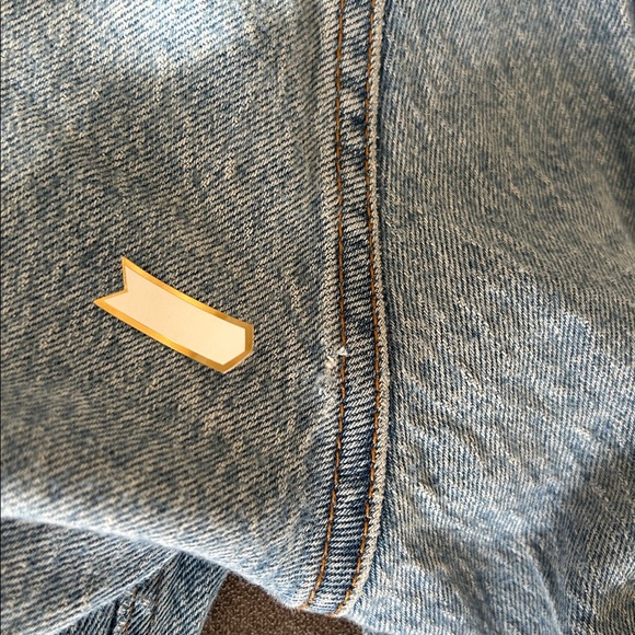 Abercrombie and Fitch The Straight Mid Rise Jeans - Picture 5 of 6